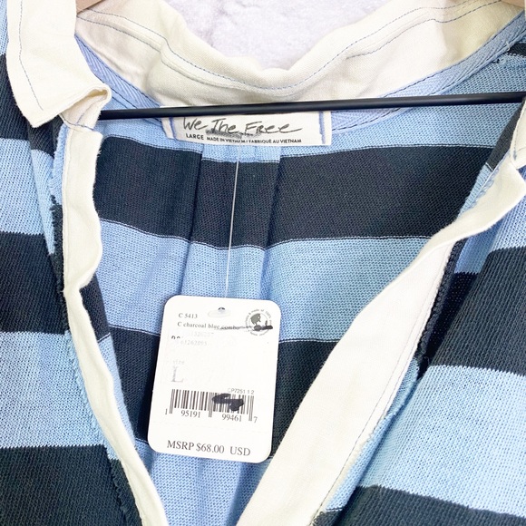 Free People Doing It Rugby Collared Tank Top - Picture 7 of 9